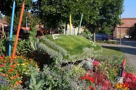 Le livre ouvert, place Pflimlin (crÃ©ation 2013) 